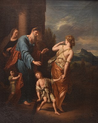 Lot 58 - After Adrian Van Der Werff (Dutch, 1659-1722) The Expulsion of Hagar and Ishmael