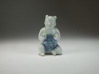 Lot 180 - A Chinese porcelain figure of a boy, circa...