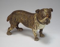 Lot 217 - An early 20th century cold painted bronze...