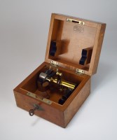 Lot 223 - A 20th century micro spectroscope eyepiece by...