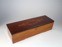 Lot 232 - A 19th century rosewood, fruitwood and...
