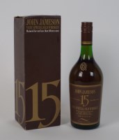 Lot 259 - A boxed bottle of John Jameson Very Special...