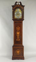 Lot 263 - An early 20th century mahogany marquetry...