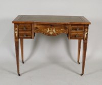 Lot 284 - A late 19th /early 20th century rosewood...