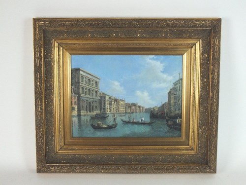 Lot 309 - Johnny Gaston (B.1955) Venice in May signed...