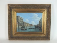Lot 309 - Johnny Gaston (B.1955) Venice in May signed...