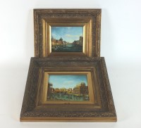 Lot 310 - Johnny Gaston (B.1955) A pair of Venetian...