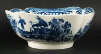 Lot 65 - A Caughley salad bowl or junket dish, circa...