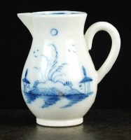 Lot 87 - A Caughley Toy Sparrow Beak jug, circa 1780-90,...