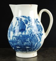 Lot 89 - A Caughley sparrow beak milk jug, circa...