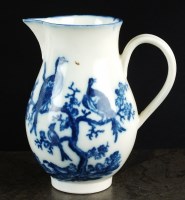 Lot 91 - A Caughley sparrow beak milk jug, circa...