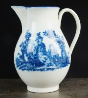 Lot 92 - A Caughley sparrow beak jug, circa 1785,...