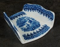 Lot 125 - A Caughley asparagus server, circa 1780-90,...