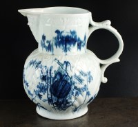 Lot 159 - A Liverpool (Penningtons) mask spout jug, late...