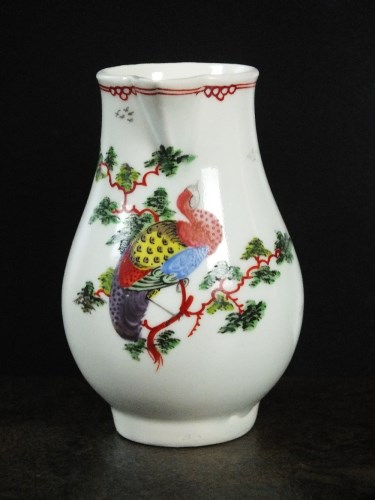 Lot 164 - A Seth Pennington, Liverpool porcelain sparrow...