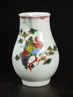 Lot 164 - A Seth Pennington, Liverpool porcelain sparrow...