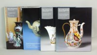 Lot 184 - Four porcelain reference collection catalogues,...