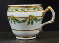Lot 218 - A Richard Champion's, Bristol coffee cup,...