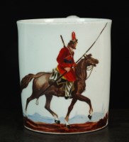 Lot 248 - A Chamberlain's Worcester mug, titled, 'A Don...