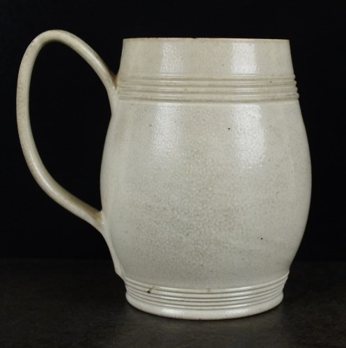 Lot 262 - An 18th century salt glazed stoneware mug, of...