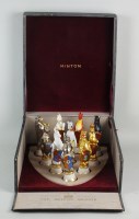 Lot 292 - A set of Minton ten models of the Queen's...