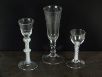Lot 321 - 19th century English glasswares to include a...