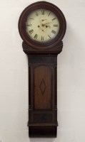 Lot 371 - An early 19th century oak crossbanded mahogany...