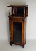 Lot 458 - A Regency rosewood brass inlaid mirror back...