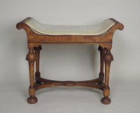 Lot 463 - A 1920s William and Mary style walnut dressing...