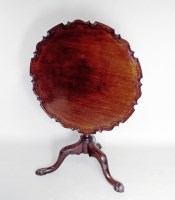 Lot 495 - An 18th century and later mahogany Chippendale...