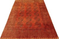 Lot 500 - A late 20th century red ground Turkestan...