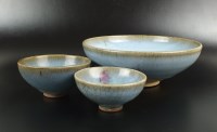 Lot 45 - A Chinese Jun Yao bowl, Song Dynasty, with...