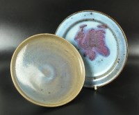 Lot 46 - A Chinese Jun Yao style plate, of circular...