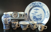 Lot 85 - A collection of Chinese blue and white wares,...