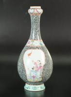 Lot 89 - A Chinese garlic head bottle vase, Republic...