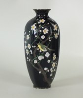 Lot 151 - A Japanese cloisonne vase, 20th century, of...