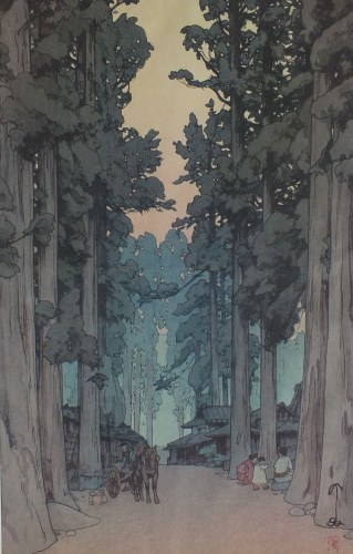 Lot 190 - Hiroshi Yoshida (1876-1950) 'Misty Day in...