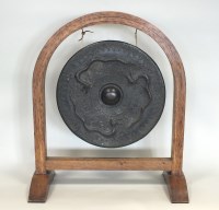 Lot 209 - An Indonesian Gong and stand, 20th century,...