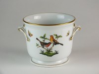 Lot 10 - A Herend jardiniere or cache pot, late 20th...
