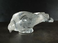 Lot 83 - A post-war Lalique frosted and clear glass...