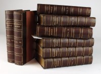 Lot 69 - MOLIÈRE, Works, 8 vols, 1907, 1/2 brown...
