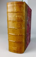 Lot 82 - HOLY BIBLE, 4to, Bonham Norton and John Bill,...