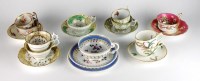 Lot 35 - Assorted English cups and saucers, 19th...