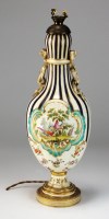 Lot 41 - A 19th century English porcelain vase,...
