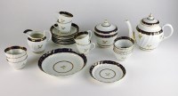 Lot 51 - A Flight, Barr and Barr porcelain part tea and...