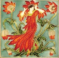 Lot 82 - Walter Crane for Pilkington's Tile and Pottery...