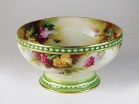 Lot 83 - A Royal Worcester 'Hadley Ware' bowl, dated...