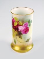 Lot 89 - A Royal Worcester spill vase, dated 1919,...