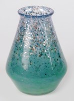 Lot 104 - A small Monart glass vase, circa 1930s, the...
