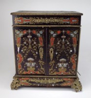 Lot 133 - A late 19th century French boulle style table...